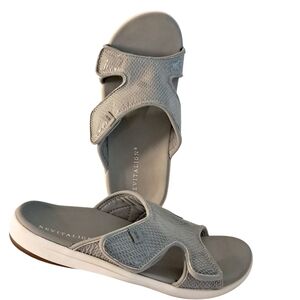 Revitalign NWOT Orthotic Adjustable Slide Sandals W 9D  Kholo Gecko Velcro Flap